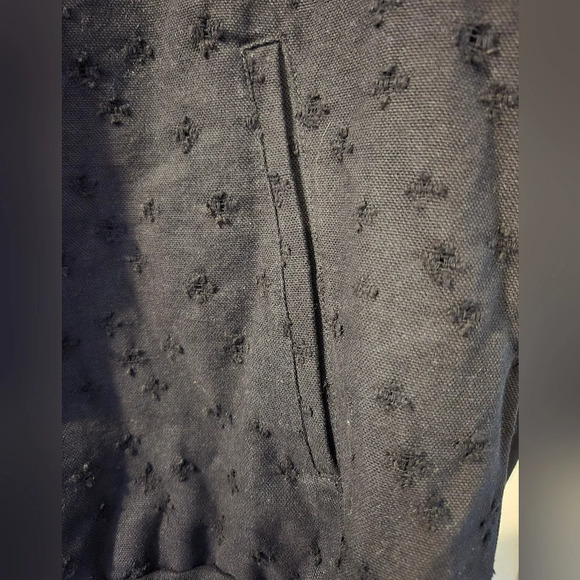 NWT Michael Lauren Credence Oversized Bomber with thumbholes - Picture 10 of 11